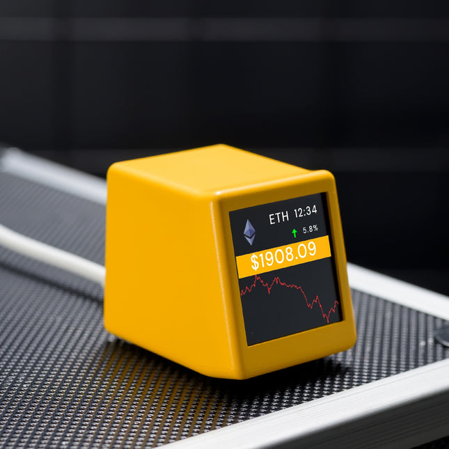 CryptoClock™ Ethereum Desktop Crypto Price Clock