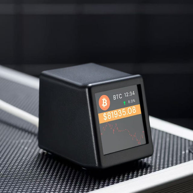 CryptoClock™  Bitcoin Desktop Crypto Price Clock