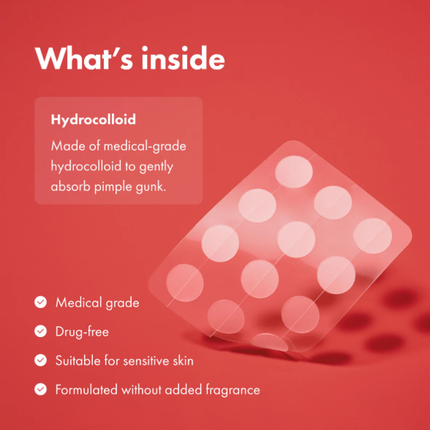 x4 Mighty Pimple Patch Original 36 pack (FREE Satin Sleep Mask)